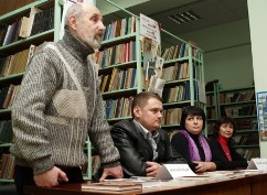 Зустріч зі студентами ЗНУ. Фото Олександра Карпюка 