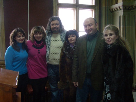 Чернівці. С. Пантюк, М. Малина, О. Вільчинський, Л.Бережан