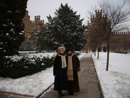 Чернівецький університет. Маріанна Малина та Лариса Бережан